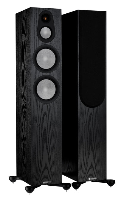 Monitor Audio Silver 300 7G Black Oak Floorstanding Speakers