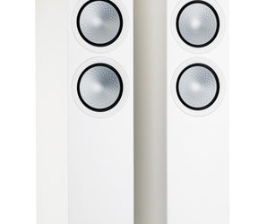 Monitor Audio Silver 300 7G Satin White Floorstanding Speakers