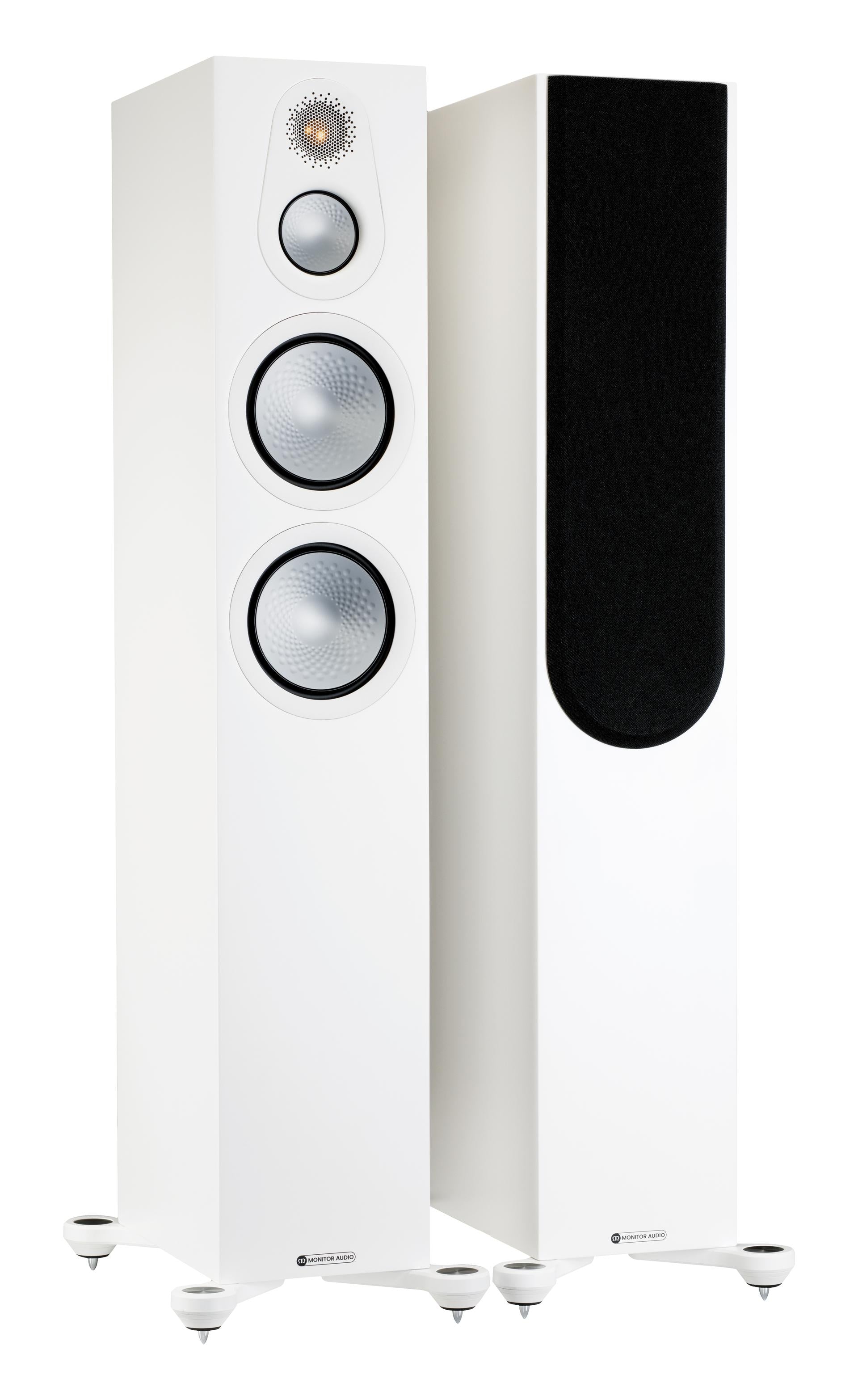 Monitor Audio Silver 300 7G Satin White Floorstanding Speakers