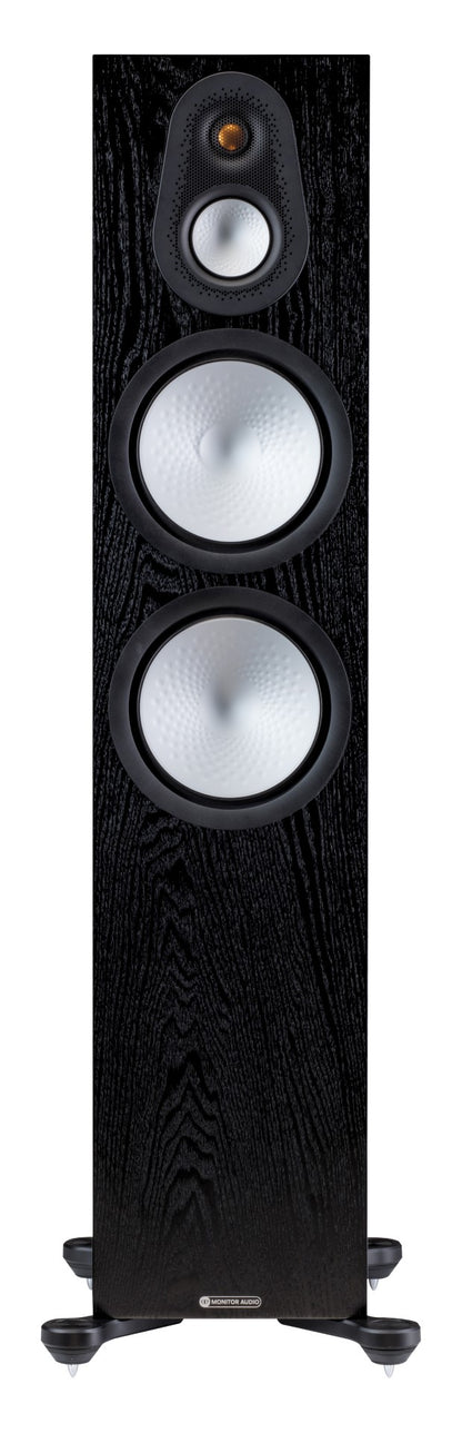 Monitor Audio Silver 500 7G Black Oak Floorstanding Speakers