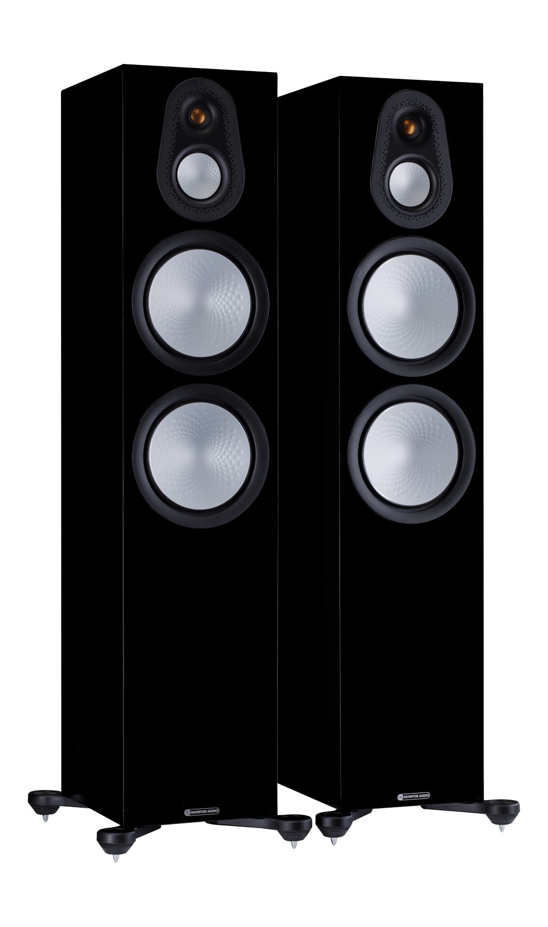 Monitor Audio Silver 500 7G Gloss Black Floorstanding Speakers