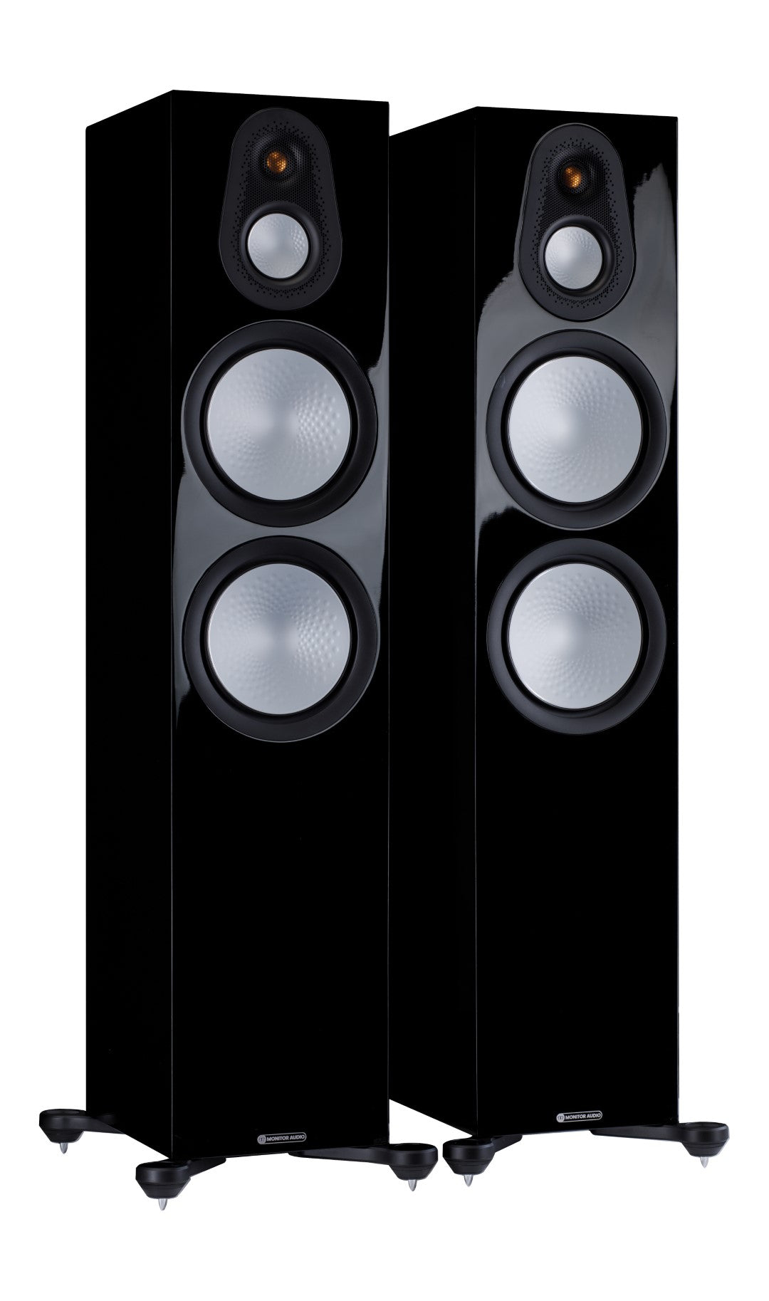 Monitor Audio Silver 500 7G Gloss Black Floorstanding Speakers