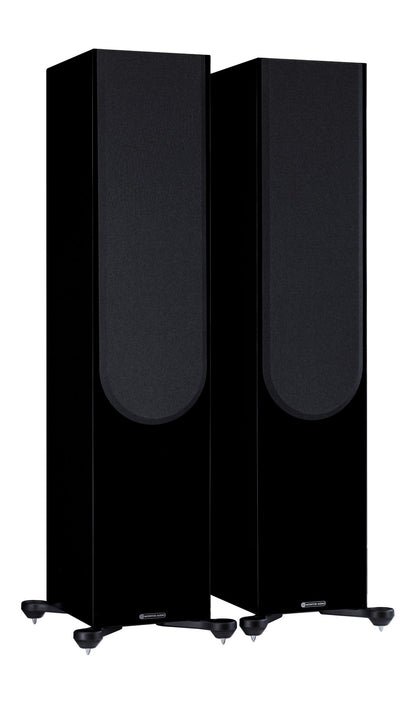 Monitor Audio Silver 500 7G Gloss Black Floorstanding Speakers