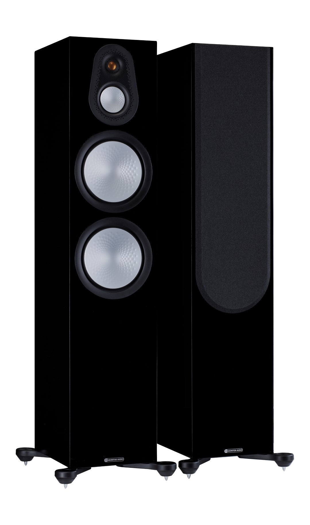 Monitor Audio Silver 500 7G Gloss Black Floorstanding Speakers
