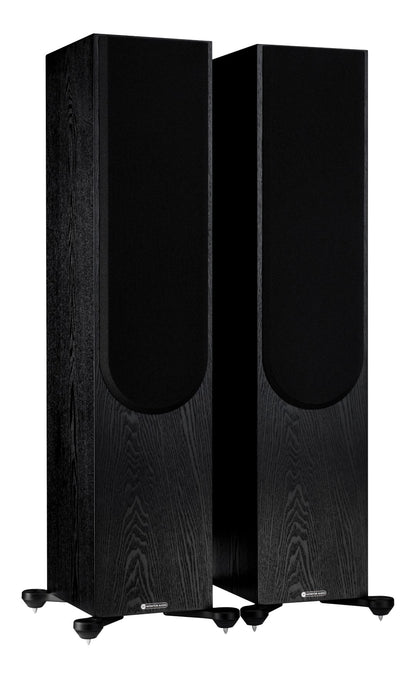 Monitor Audio Silver 500 7G Black Oak Floorstanding Speakers
