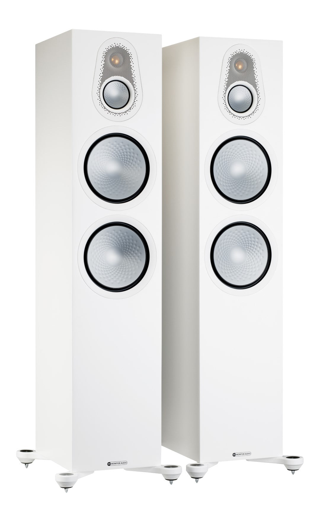 Monitor Audio Silver 500 7G Satin White Floorstanding Speakers
