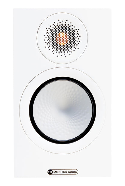 Monitor Audio Silver 50 7G Satin White Bookshelf Speakers