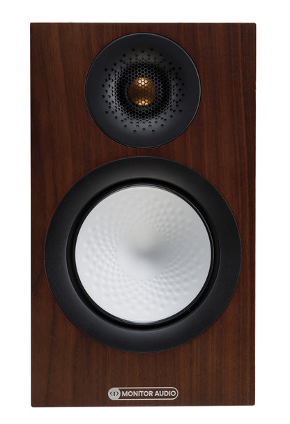 Monitor Audio Silver 50 7G Walnut Bookshelf Speakers
