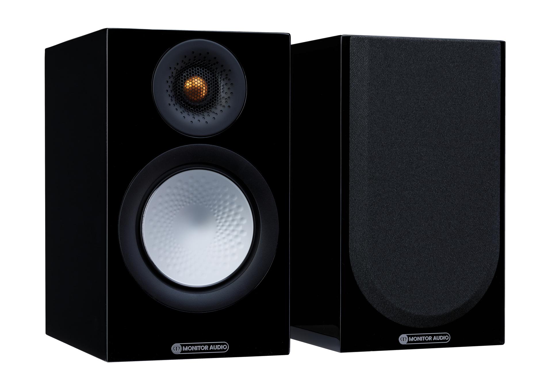 Monitor Audio Silver 50 7G Gloss Black Bookshelf Speakers