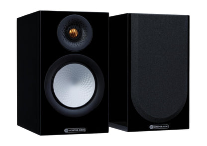 Monitor Audio Silver 50 7G Gloss Black Bookshelf Speakers