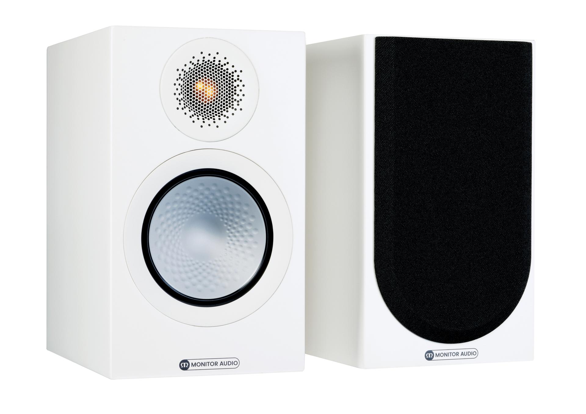 Monitor Audio Silver 50 7G Satin White Bookshelf Speakers