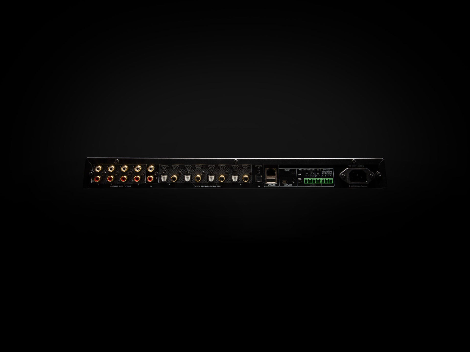 NAD CI 580 V2 - 4 zone BluOS streamer