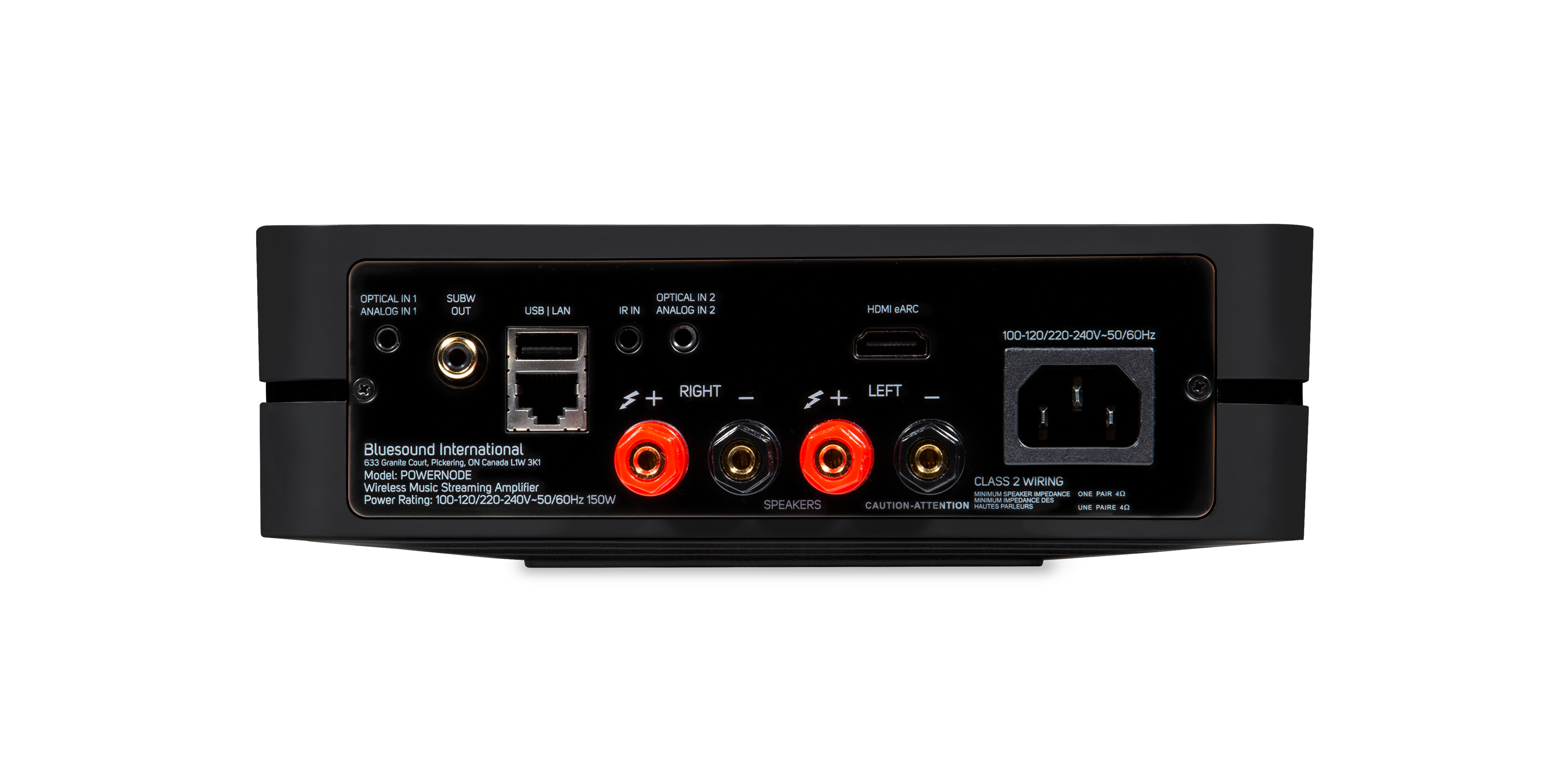 Bluesound PowerNode (Gen3) - Wireless Streaming Amplifier