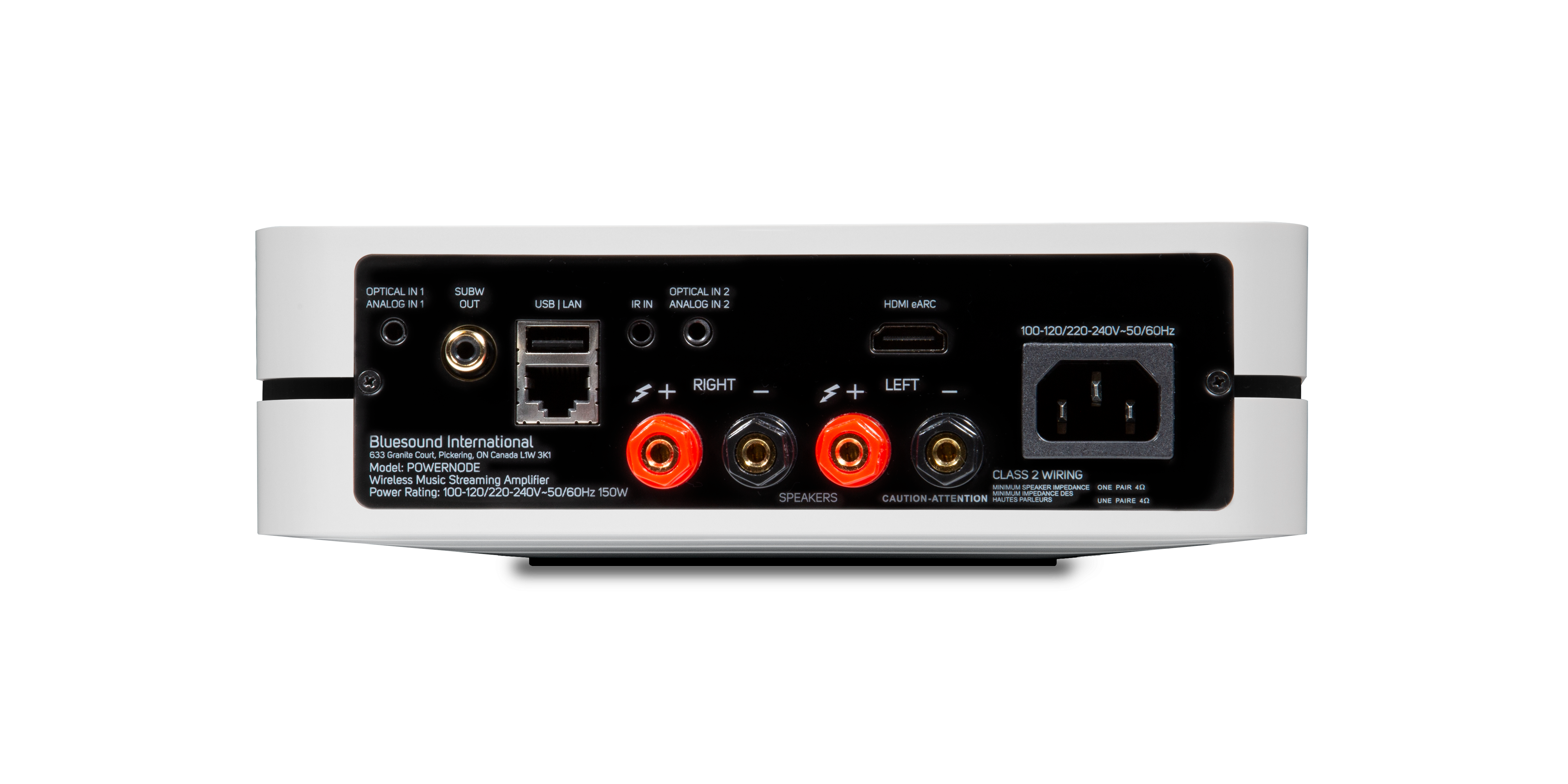 Bluesound PowerNode (Gen3) - Wireless Streaming Amplifier