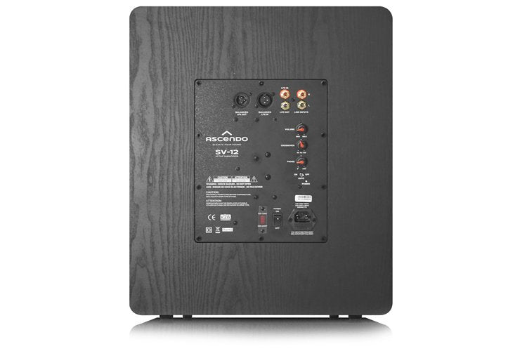 Ascendo The SUB 12 - Active High End Home Theater Subwoofer