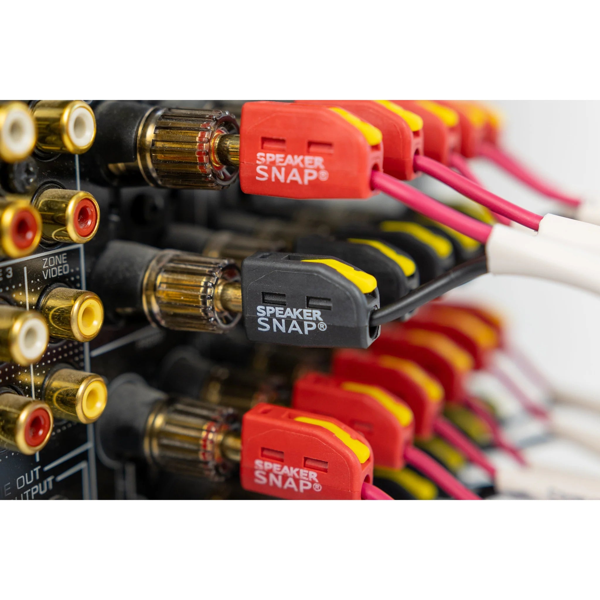 Speaker Snap Banana Plugs - 25 Pairs