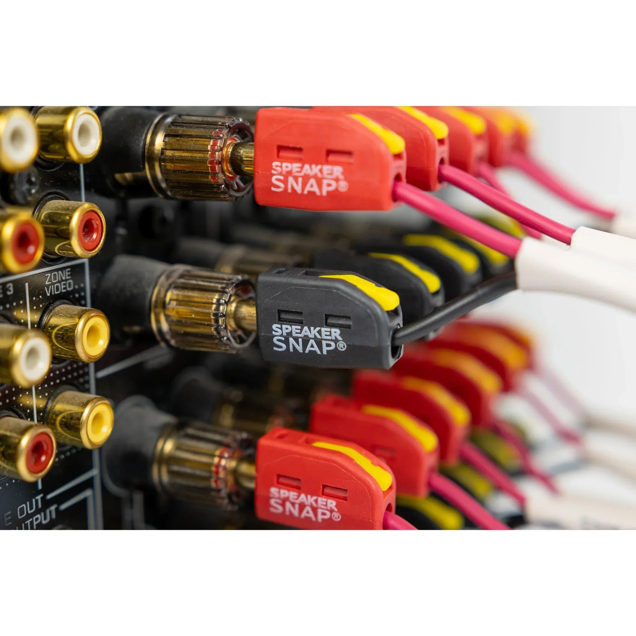 Speaker Snap Banana Plugs - 12 Pairs