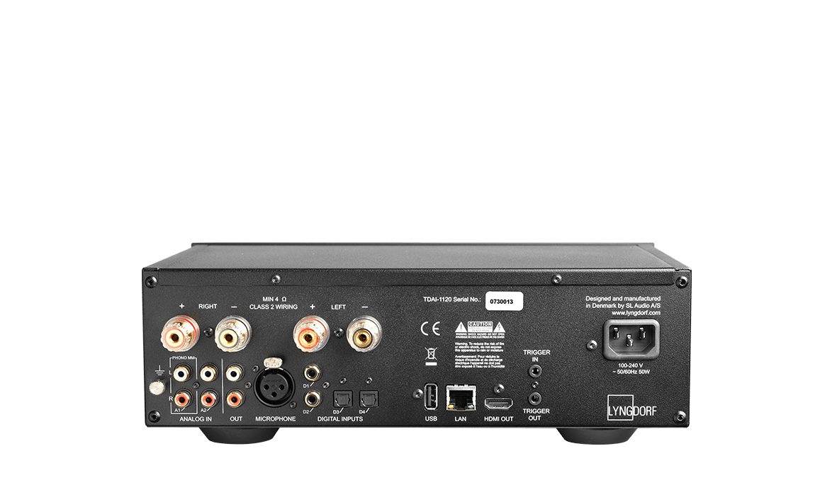 Lyngdorf TDAI-1120 streaming amplifier