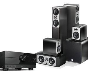 Yamaha RX-A6A AVR with Q Acoustics Concept 50 5.1 Speaker Package bundle