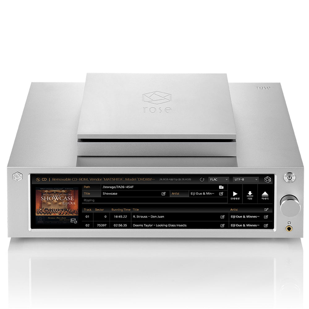 HiFi ROSE CD Drive RSA780 - Silver