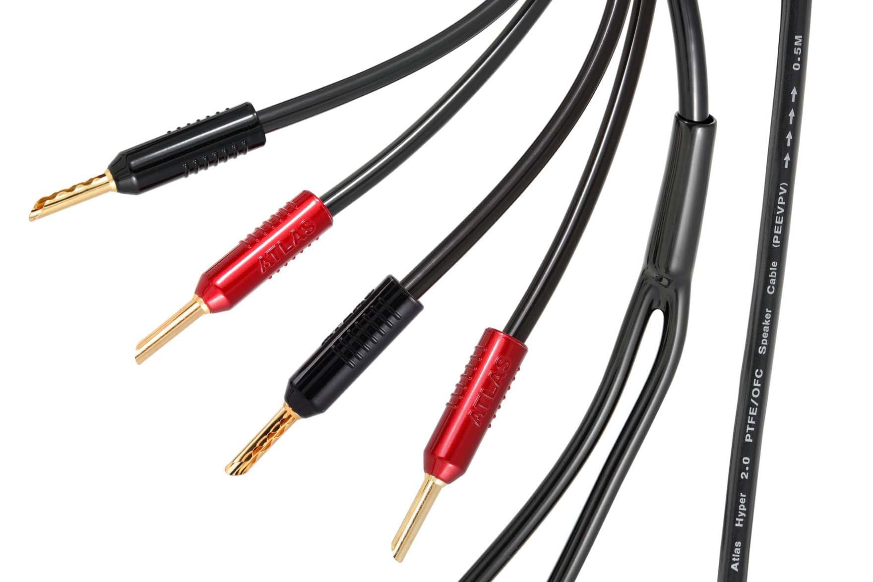 ATLAS Hyper Achromatic 2.0 terminated speaker cable