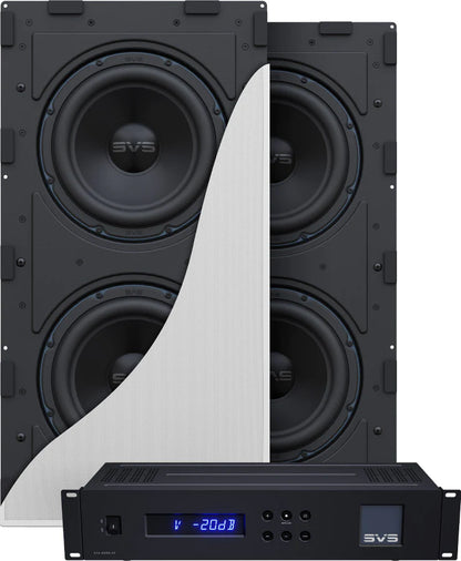 SVS 3000 In-Wall 9in Subwoofer with Amplifier