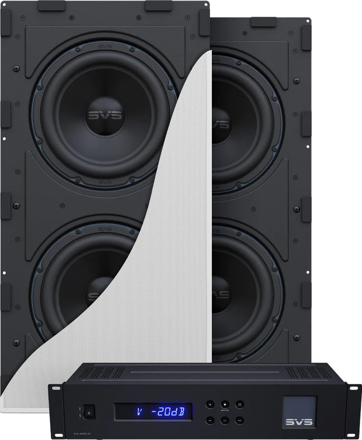 SVS 3000 In-Wall 9in Subwoofer with Amplifier