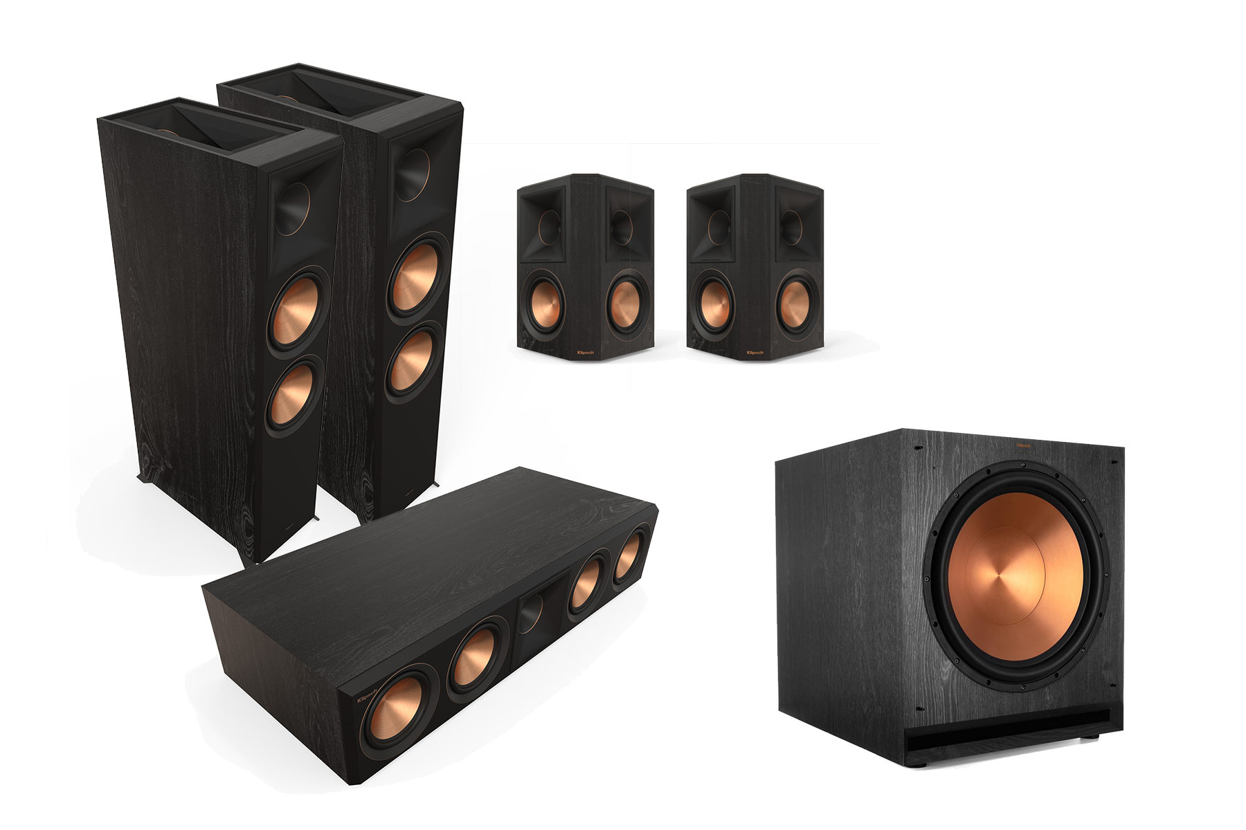 KLIPSCH RP-8060A 5.1.2 Reference Premiere Speaker Package