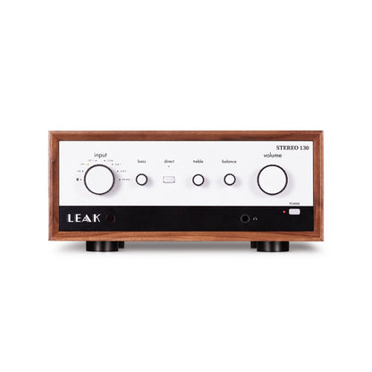 LEAK STEREO 130 Walnut Integrated Amplifier with DAC