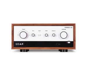 LEAK STEREO 130 Walnut Integrated Amplifier with DAC