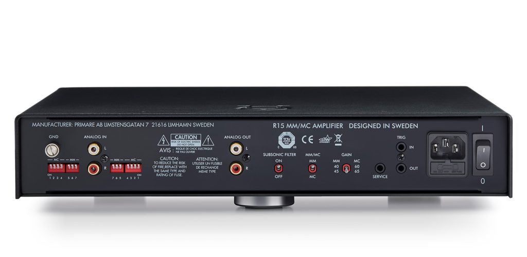 R15 – MM/MC phono preamplifier