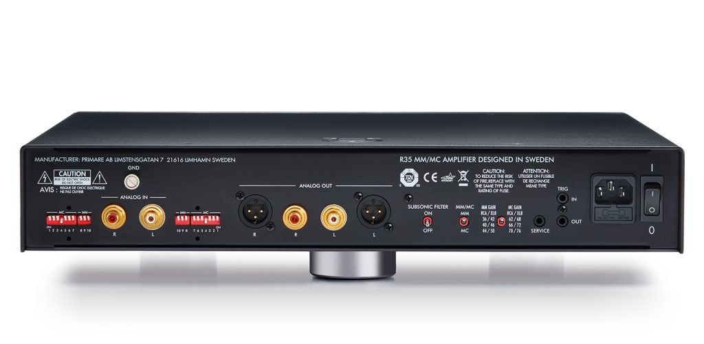 R35 – MM/MC phono preamplifier