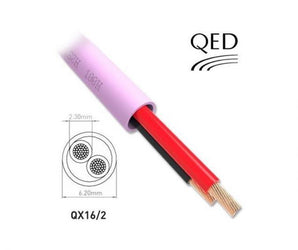 QED QX16/2 (LSZH) 2 Core Installation Speaker Cable 100m - Yorkshire AV LTD