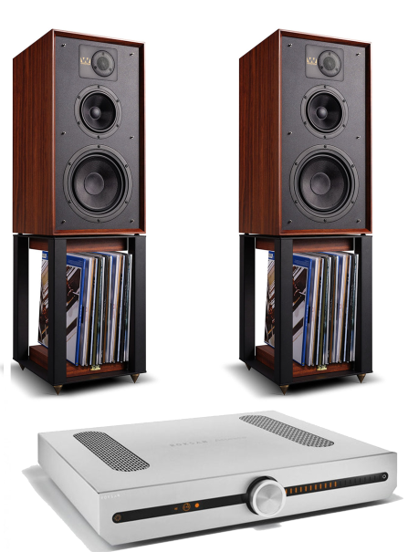 ROKSAN Attessa streaming amplifier + Wharfedale Linton heritage speakers