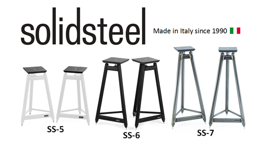 SolidSteel SS-6 Vintage Hi-Fi Speaker Stands (Pair) – Yorkshire AV